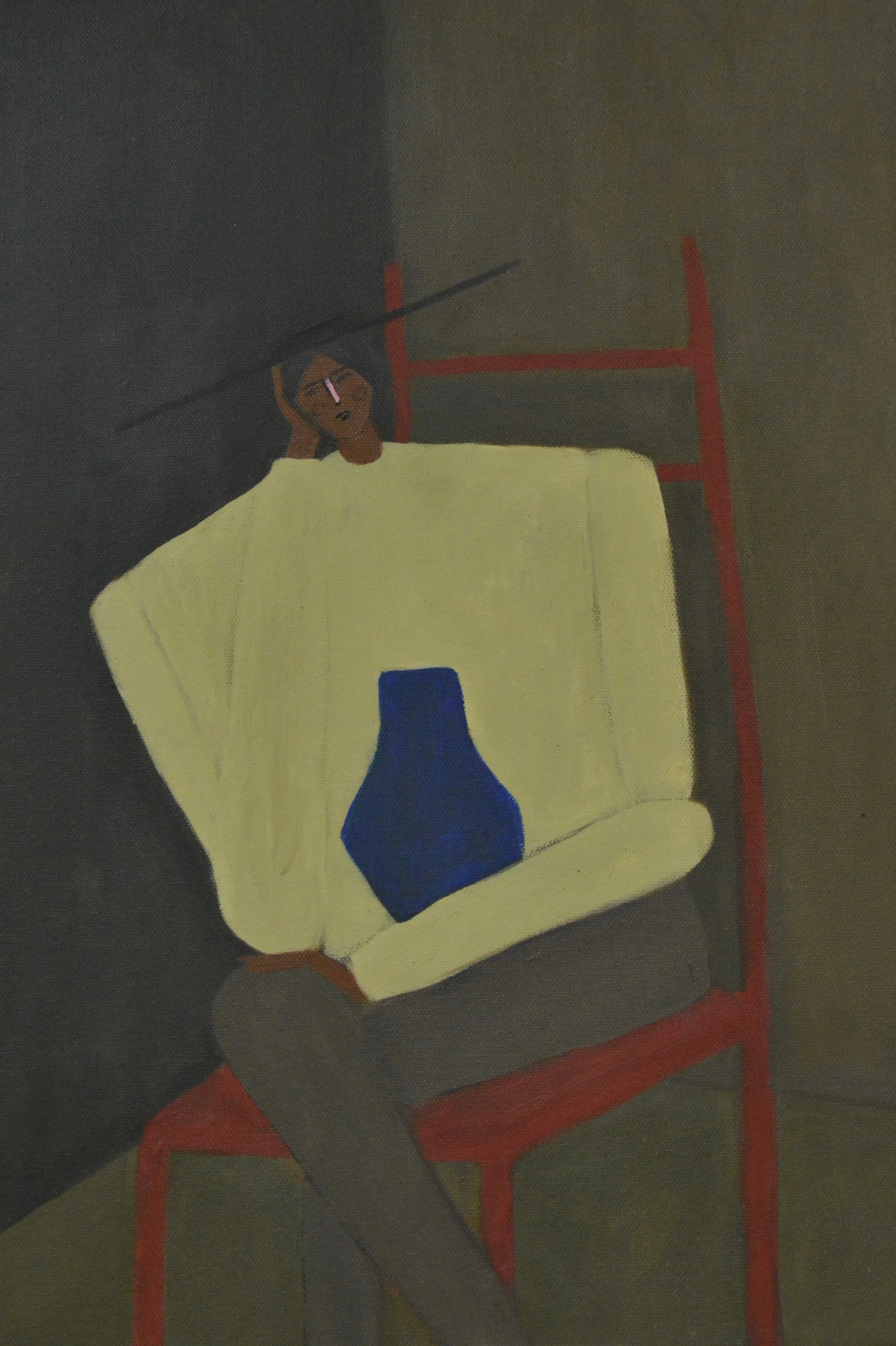 Paz En Soledad, 2024, Acrylic on Canvas, 16"x20" (40.64 x 50.8cm)