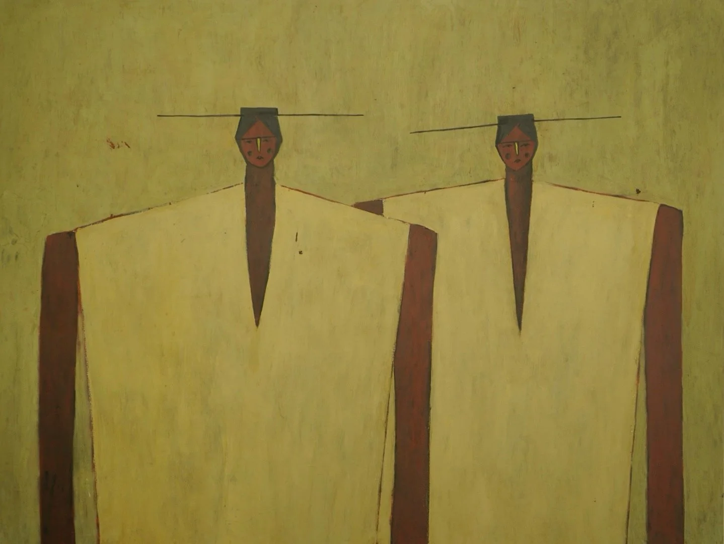 In Quietness and Stillness, 2025, Acrylic on Canvas, 36"x48" (91.4 x 121.92cm)