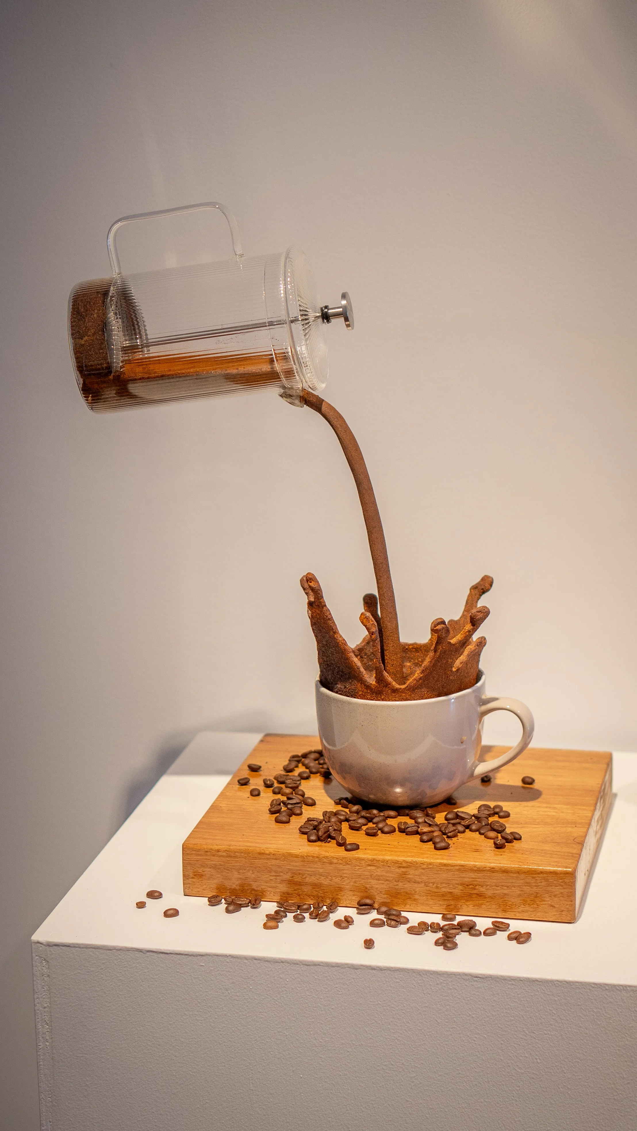 a splash of coffee