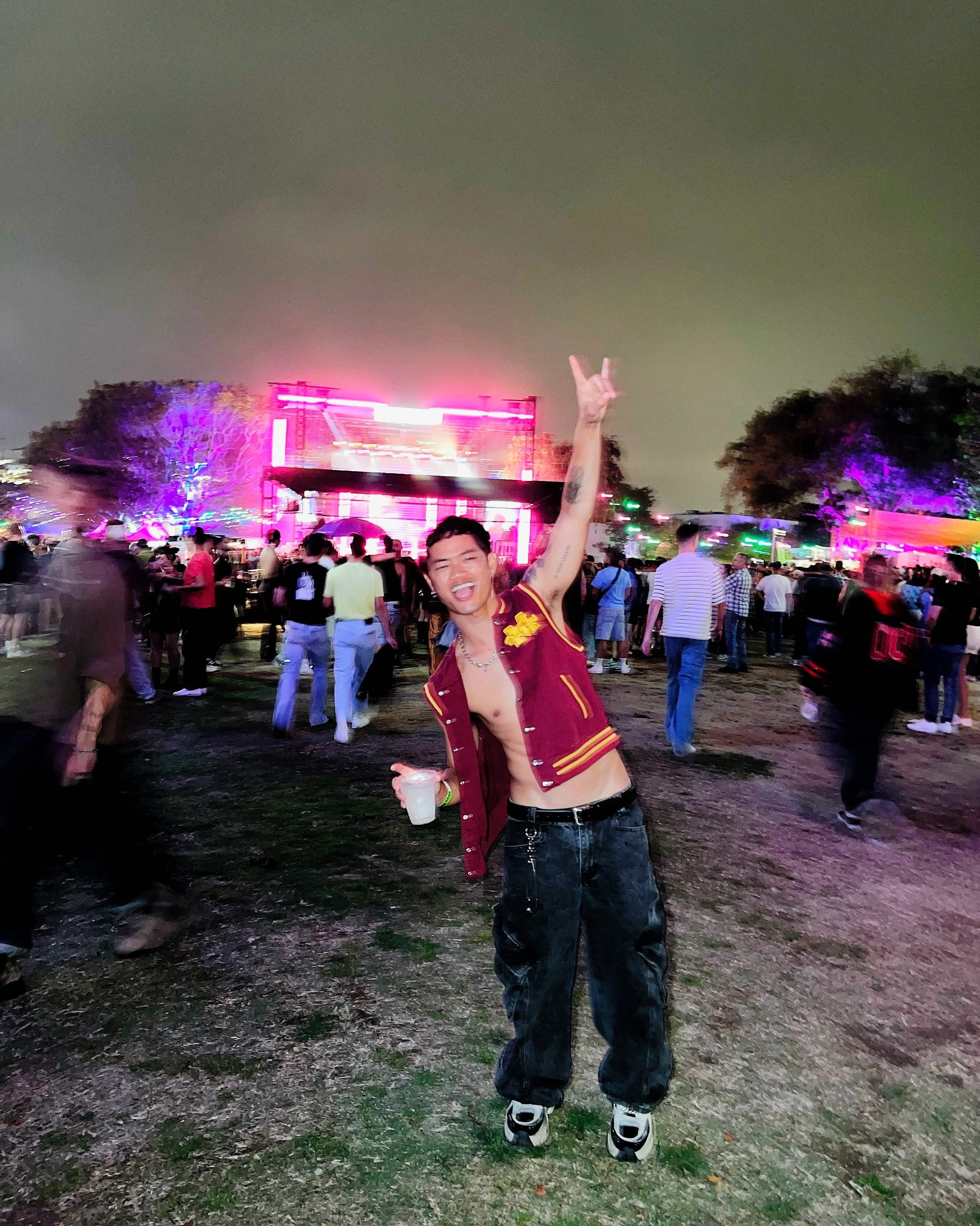 i had SO MUCH FKN FUN! 🌈 frolicking around weho w my jockstrap peaking out, giving full crack whilst screaming the lyrics to @altego_music w my weekend superstar lover @kaybroch! cried my eyes out during paradise at the @glassbattles set 😭 and made
