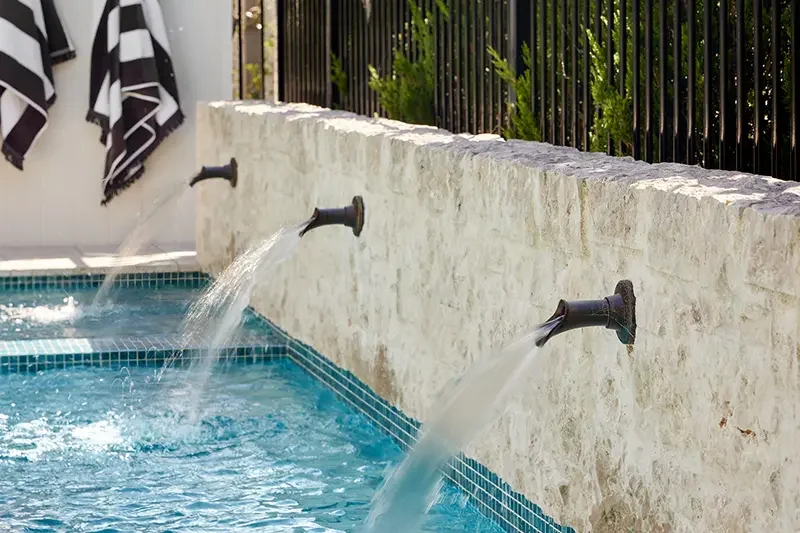 WATER FEATURES + DETAILS