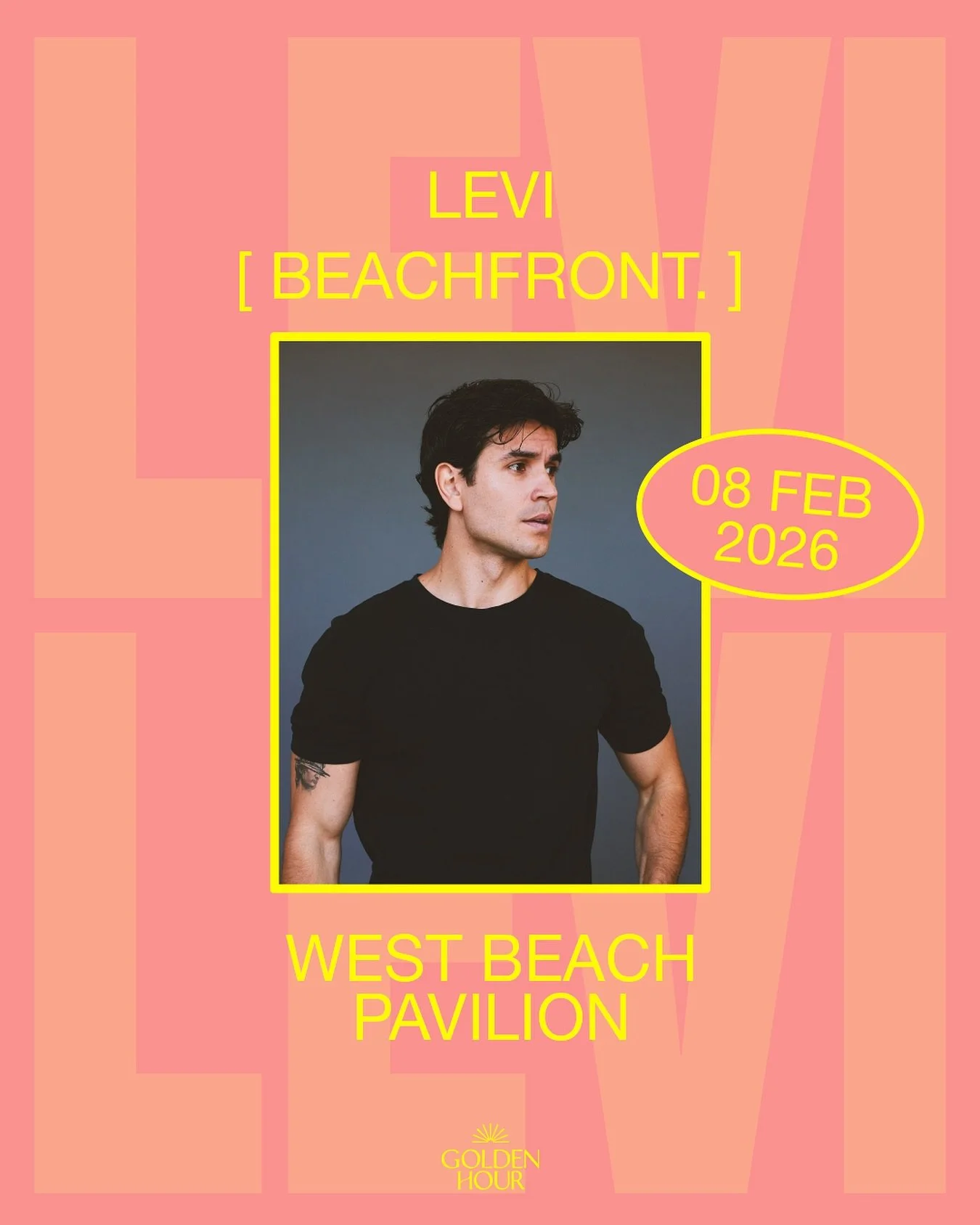 @itsdjlevi getting it done at @westbeachpavilion this Feb ☀️

Tickets via @goldenhourmelb