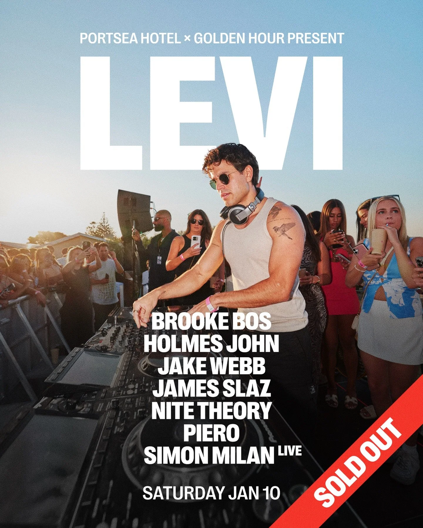 Today&rsquo;s the day!&nbsp;&nbsp;Join the CT crew at the @portseahotel supporting @itsdjlevi as we take you through to the sunset 🌅

cc: @goldenhourmelb