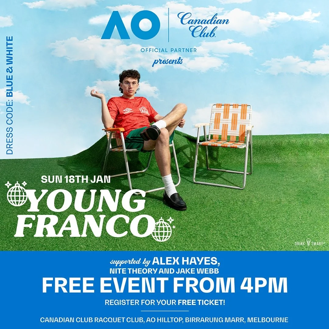 Circa crew joining @canadianclubaus at the @australianopen for the 2026 tennis season 🎾

Sunday Jan 18th has already sold out, stay tuned for the rest of the Circa Trax x Canadian Club programming 🙌🏼