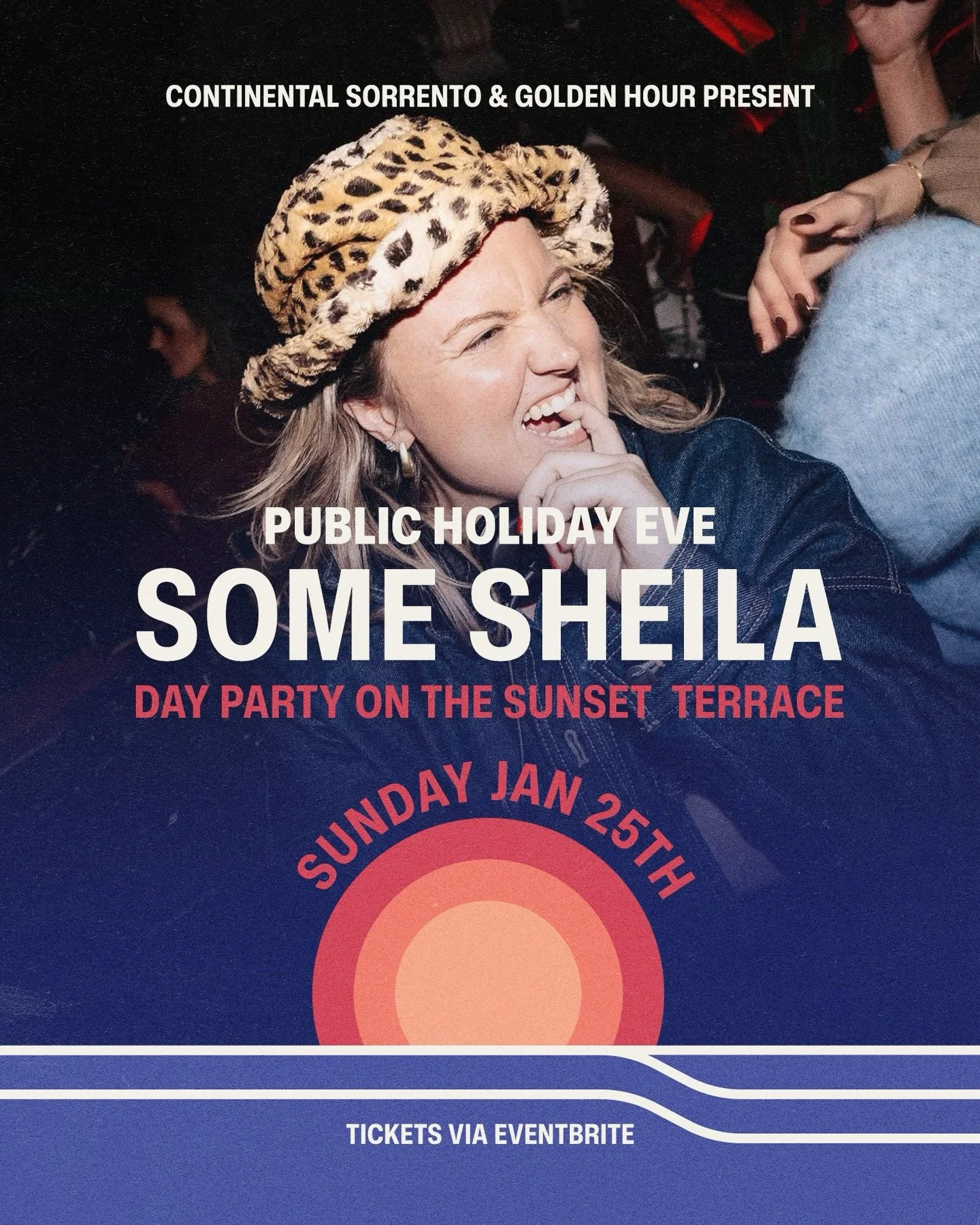 @_somesheila joins us down the coast this long weekend for @goldenhourmelb ☀️