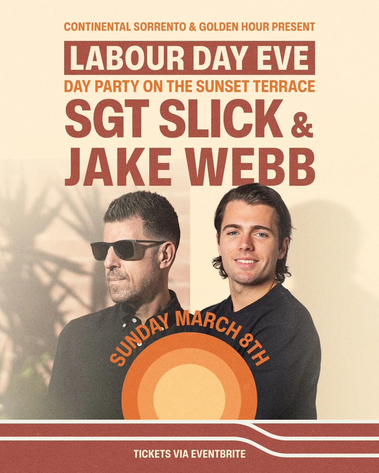 @goldenhourmelb returns down the coastline this long weekend, with @sgt_slick &amp; @jakewebb__ leading your public holiday eve 🌅