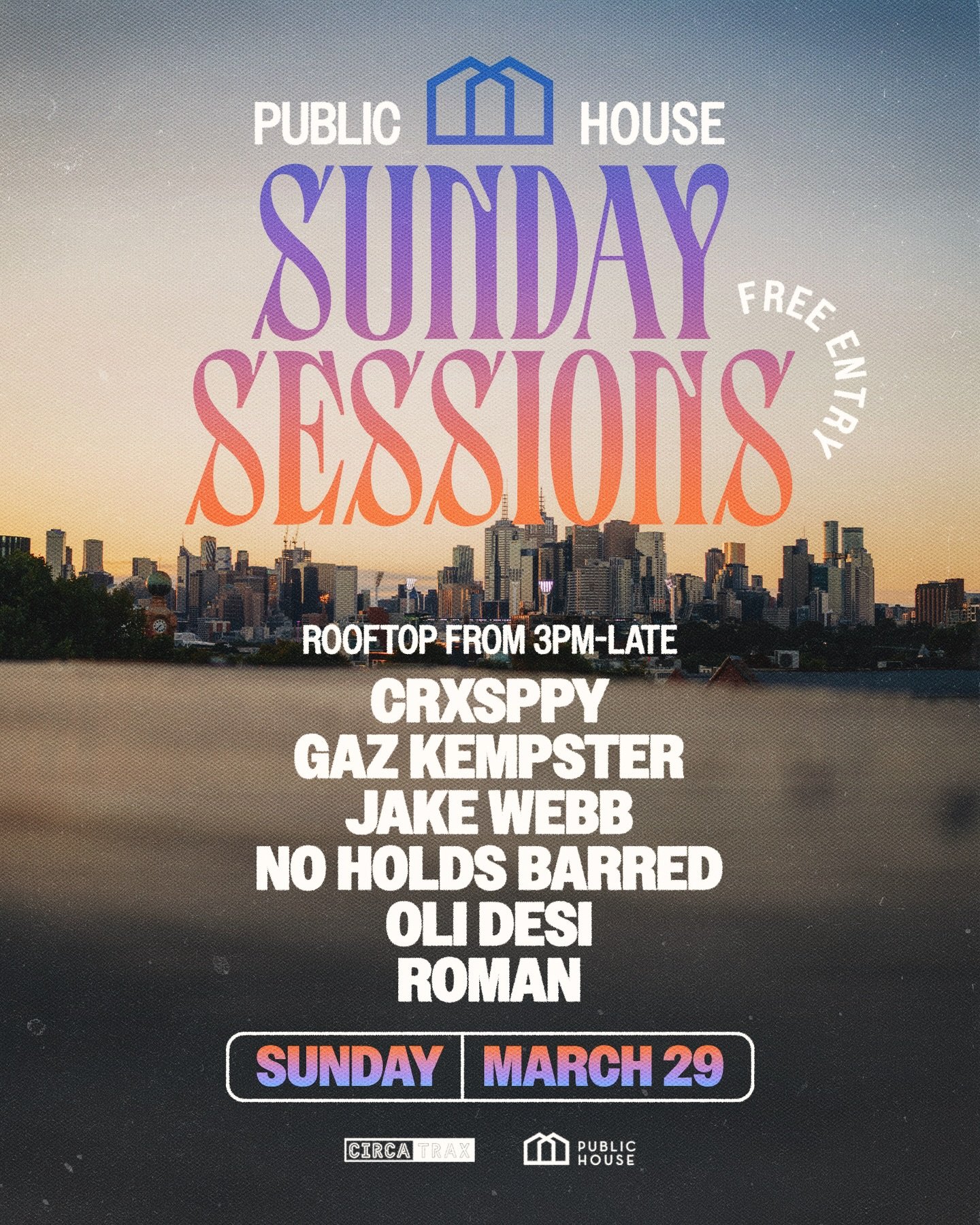 House music, all Sunday long ✅