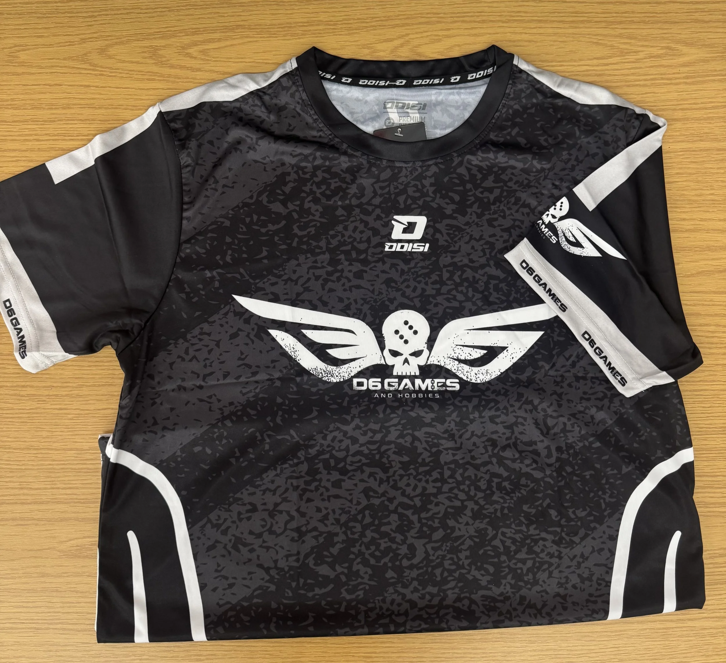 2025 D6 Games T Shirt- Black