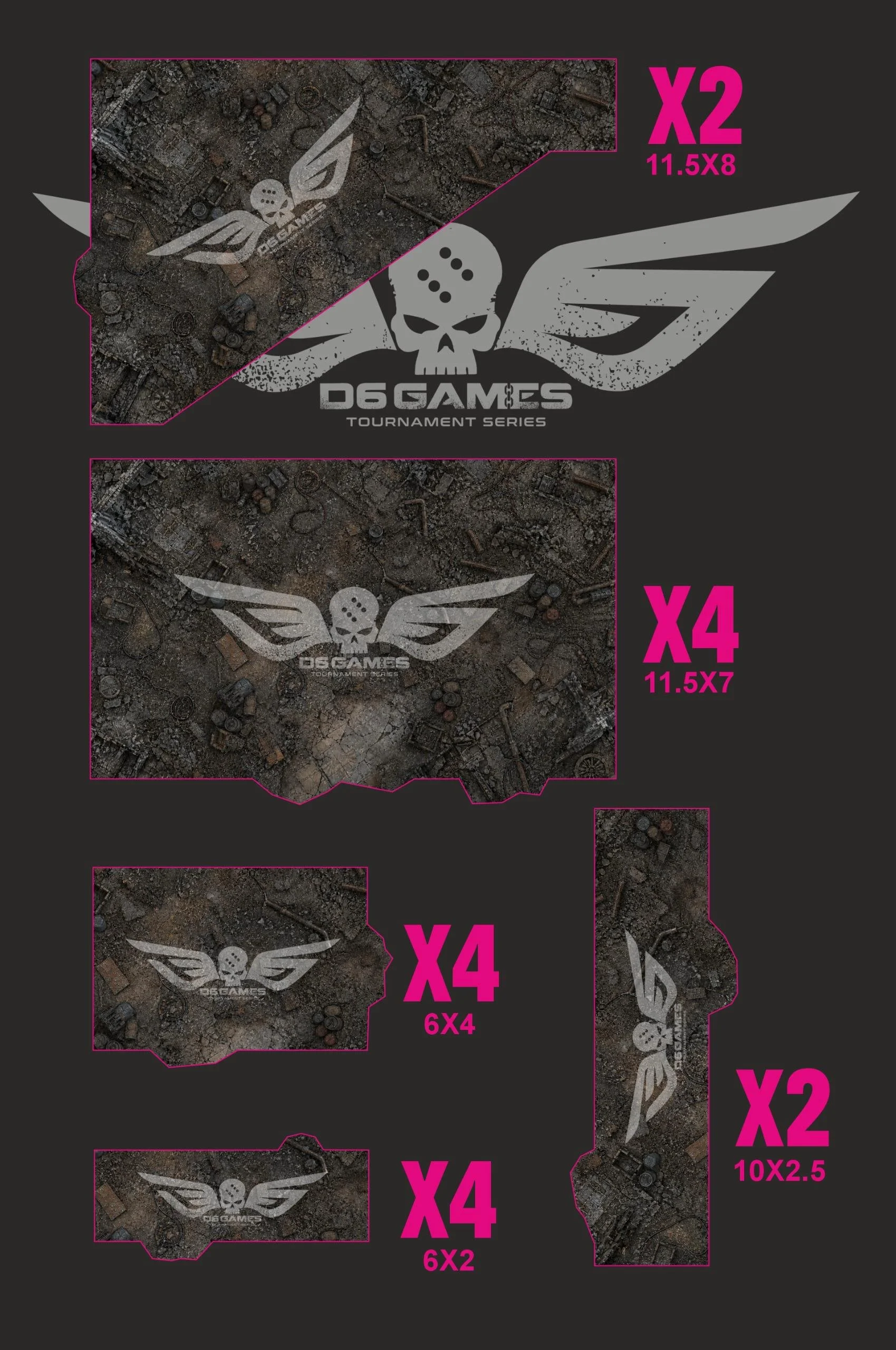 11th Edition Terrain Templates