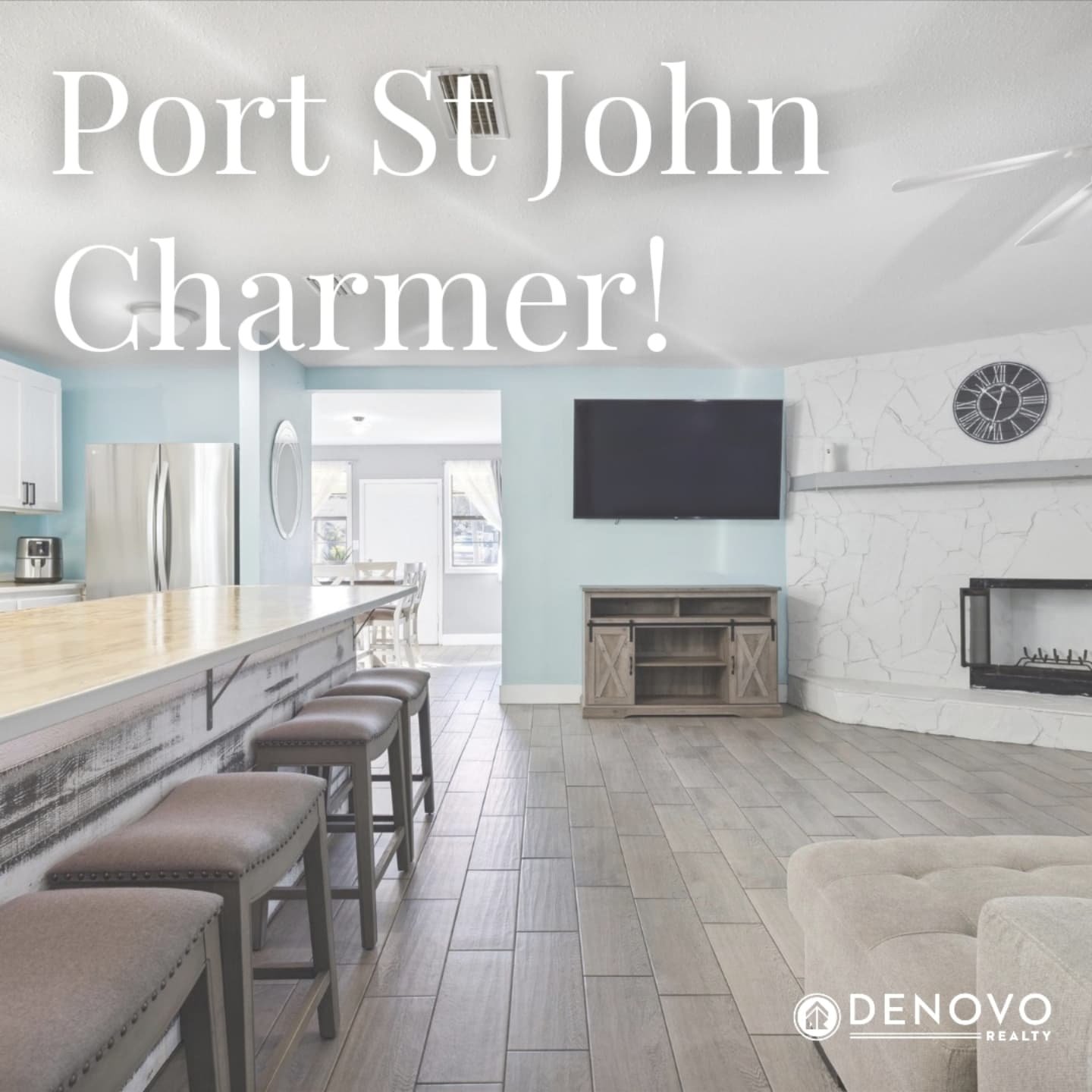 📍4670 Camberly St, Cocoa, FL 32927
This charming hone in Port St John is over 1,600 sq ft.  Check out what it's got to offer....

✨️.23 Acres with beautiful mature palm trees
✨️ Beautiful, durable wood-look tile
✨️ 3 bedrooms and 2 full bathrooms
✨️