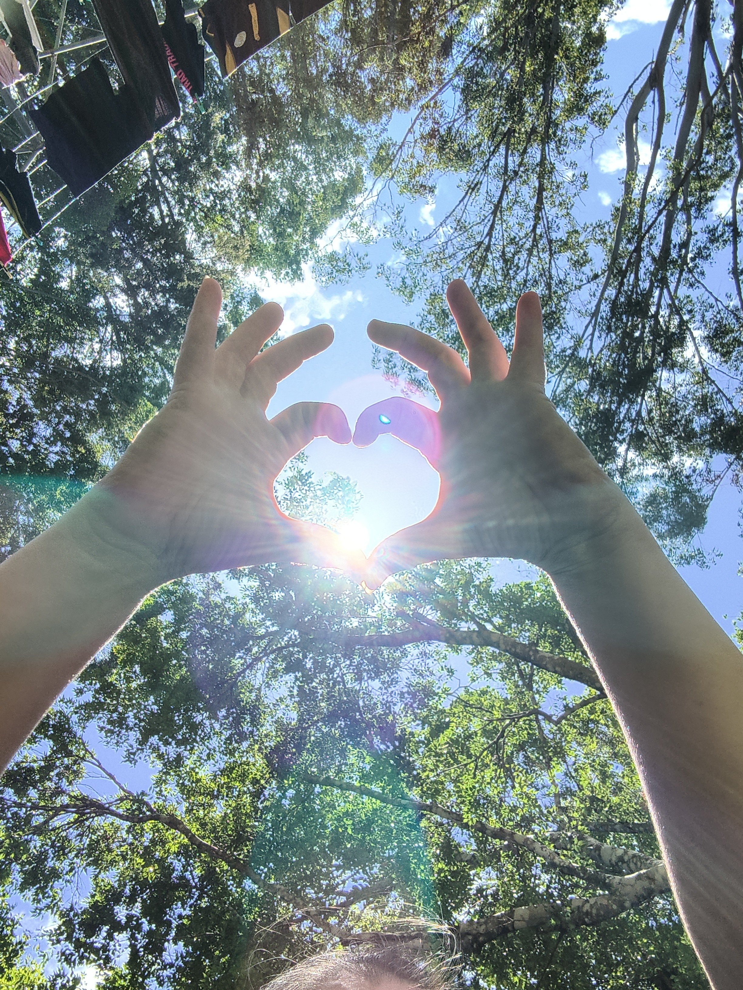 Hayley - Paid Contributor with her Heart Sun photo.