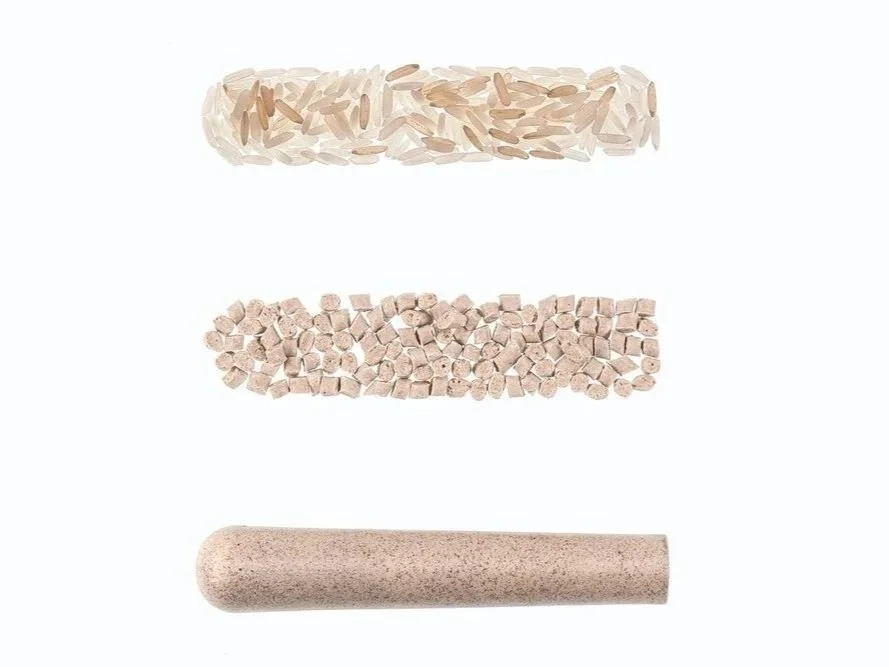 Sustainable material samples and textures for eco-friendly product design