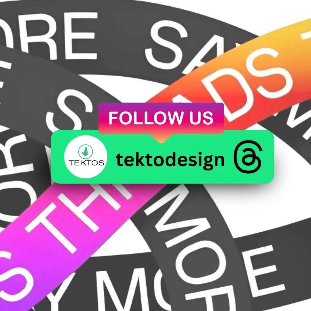 TEKTOS is now making waves on Threads π Follow us ππ½so you don't miss out on our latest content! πβ¨
π: https://www.threads.net/@tektosdesign