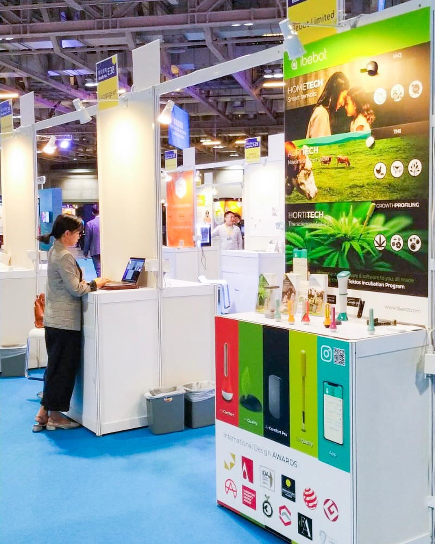 Check @ibebot_hk booth E37!
See the latest products that they offer 🌱🌡😎
#iot 
#smartsensors 
#macau
#misweek
#cotai 
#aircomfort 
#smartsolutions