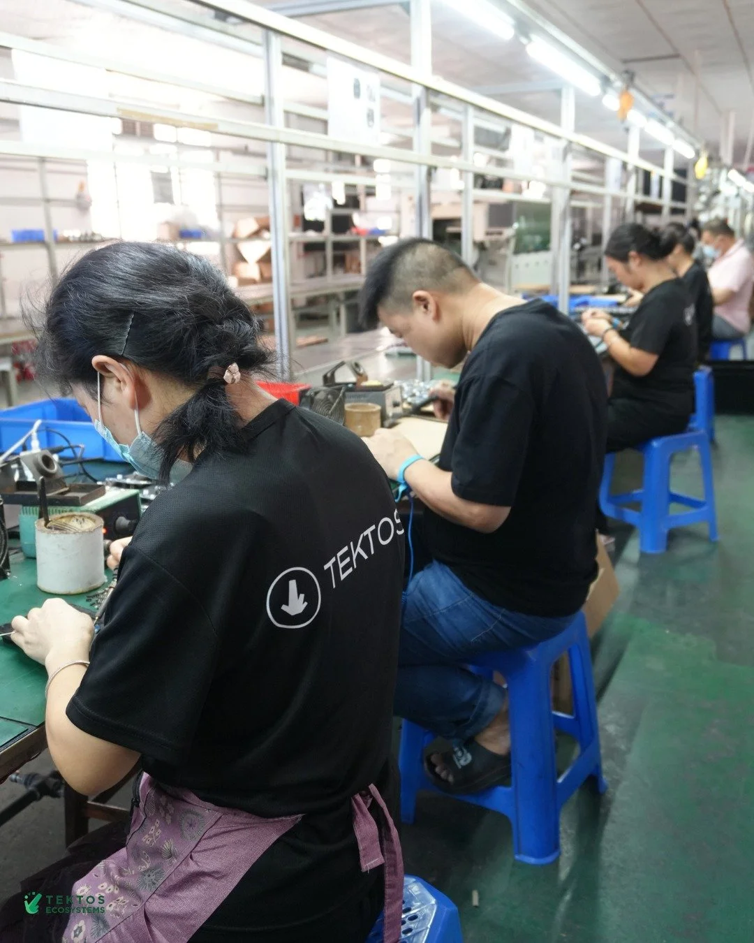 A quick peek behind the scenes 👀​
​
Before we move into mass production, we spend a lot of time making sure everything is just right. These photos were taken during our production stage where every unit goes through careful assembly, testing, and in