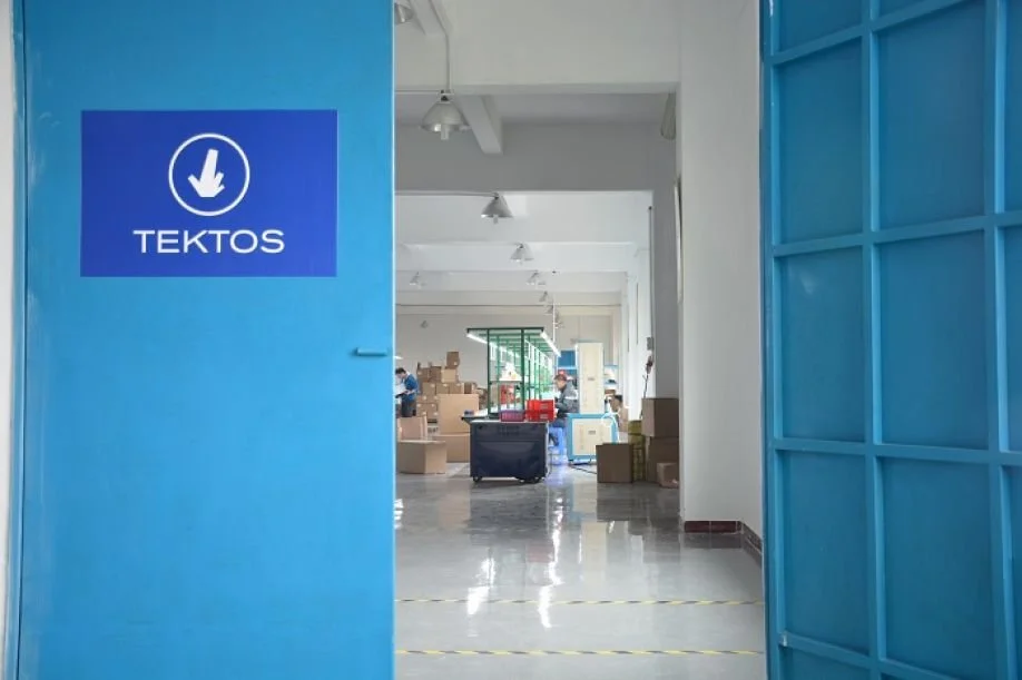 Tektos electronics manufacturing facility entrance