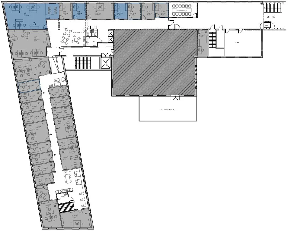 Lediga kontor på Väveriet i Ulricehamn