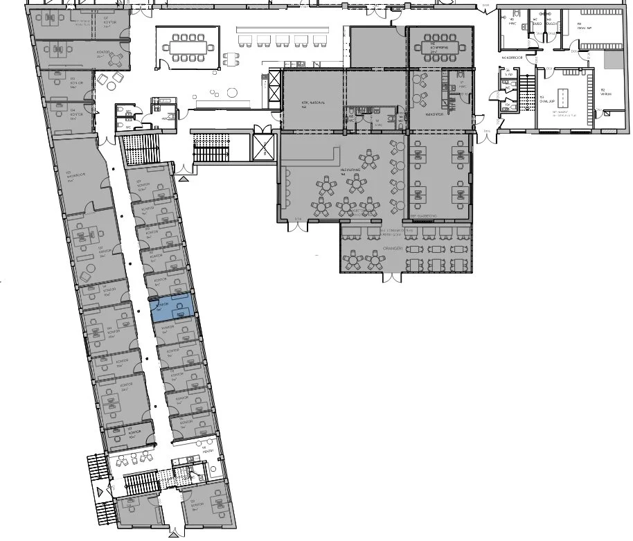 Lediga kontor på Kvarter Väveriet