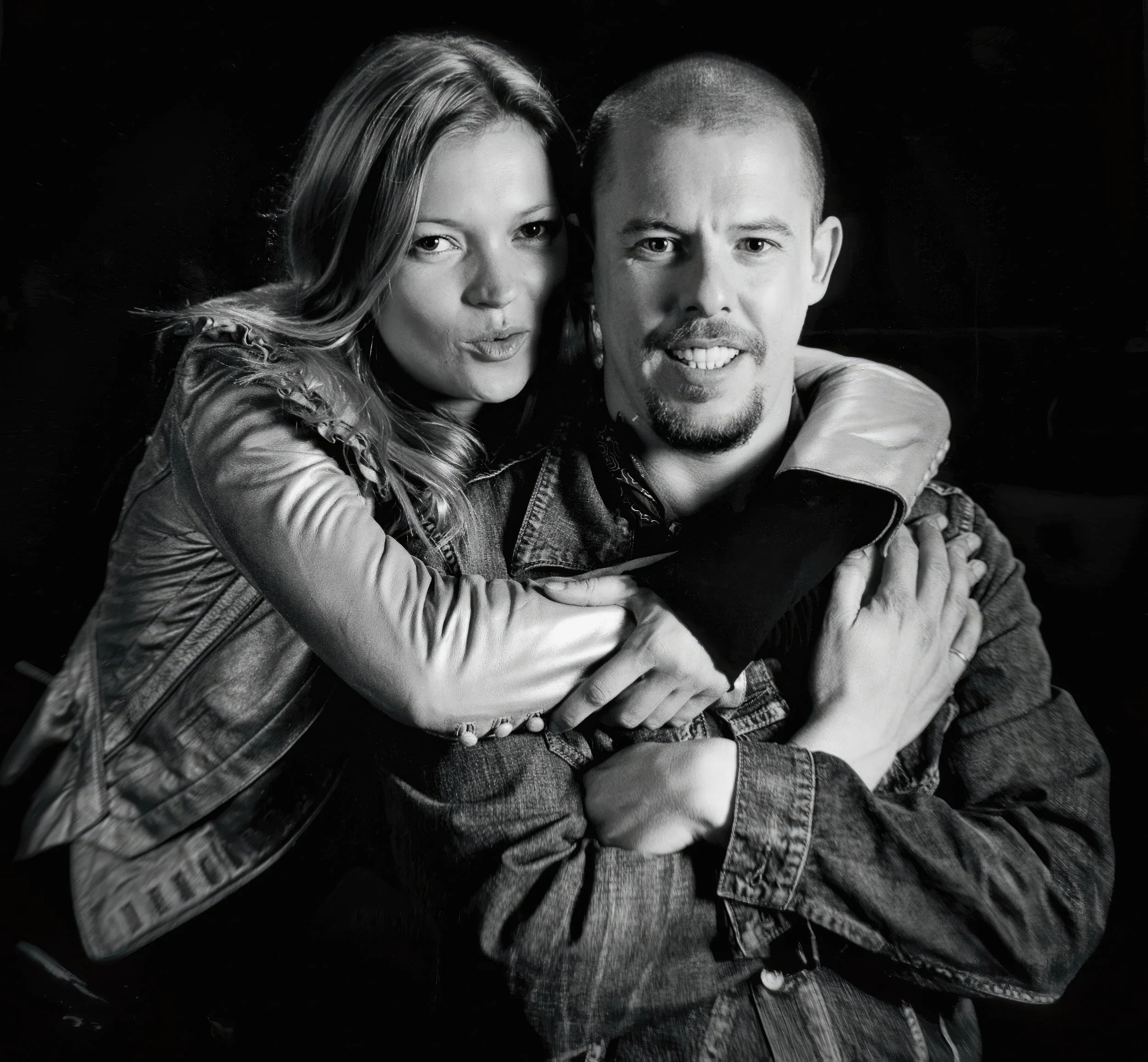 Kate Moss & Alexander McQueen.