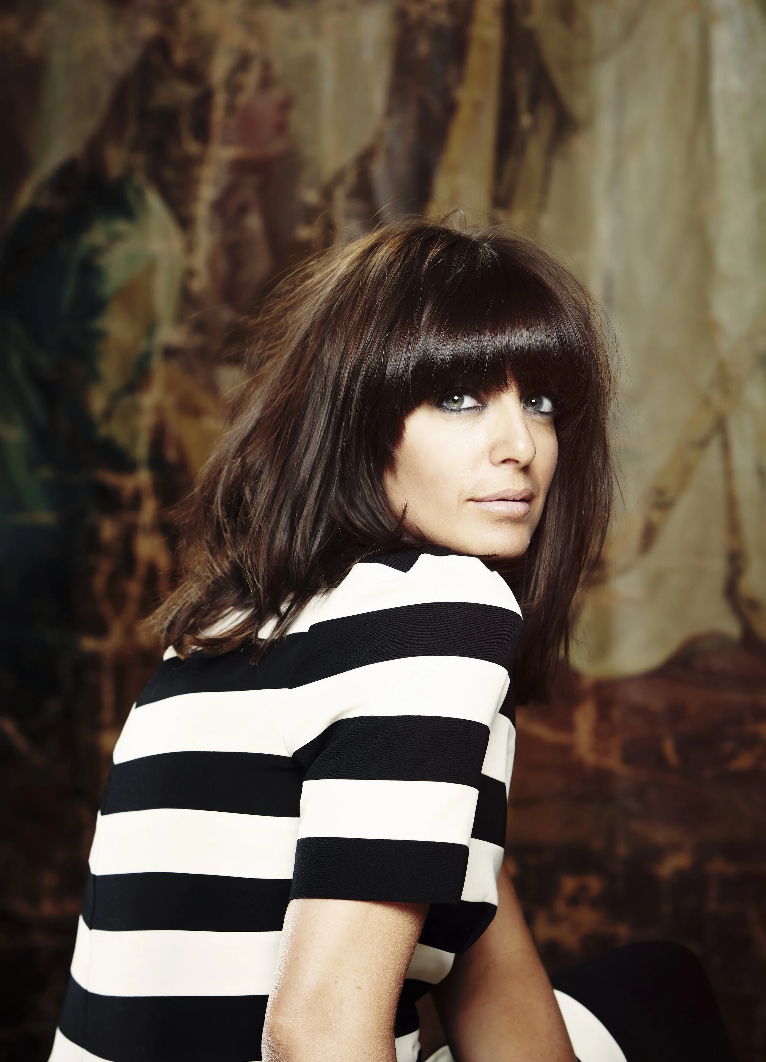Claudia Winkleman.