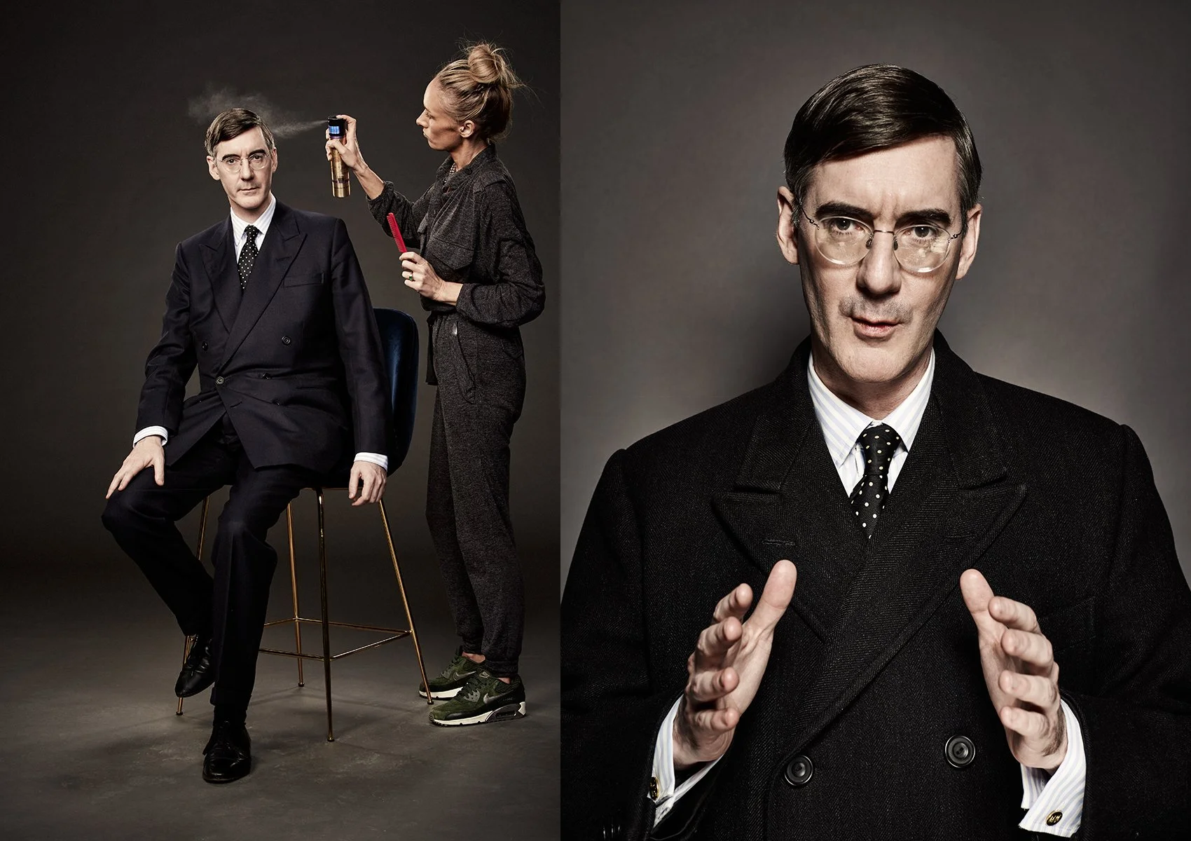 Sir Jacob Rees-Mogg, (acquired by the NPG).