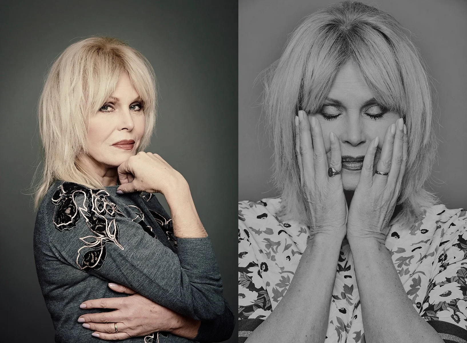 Dame Joanna Lumley.