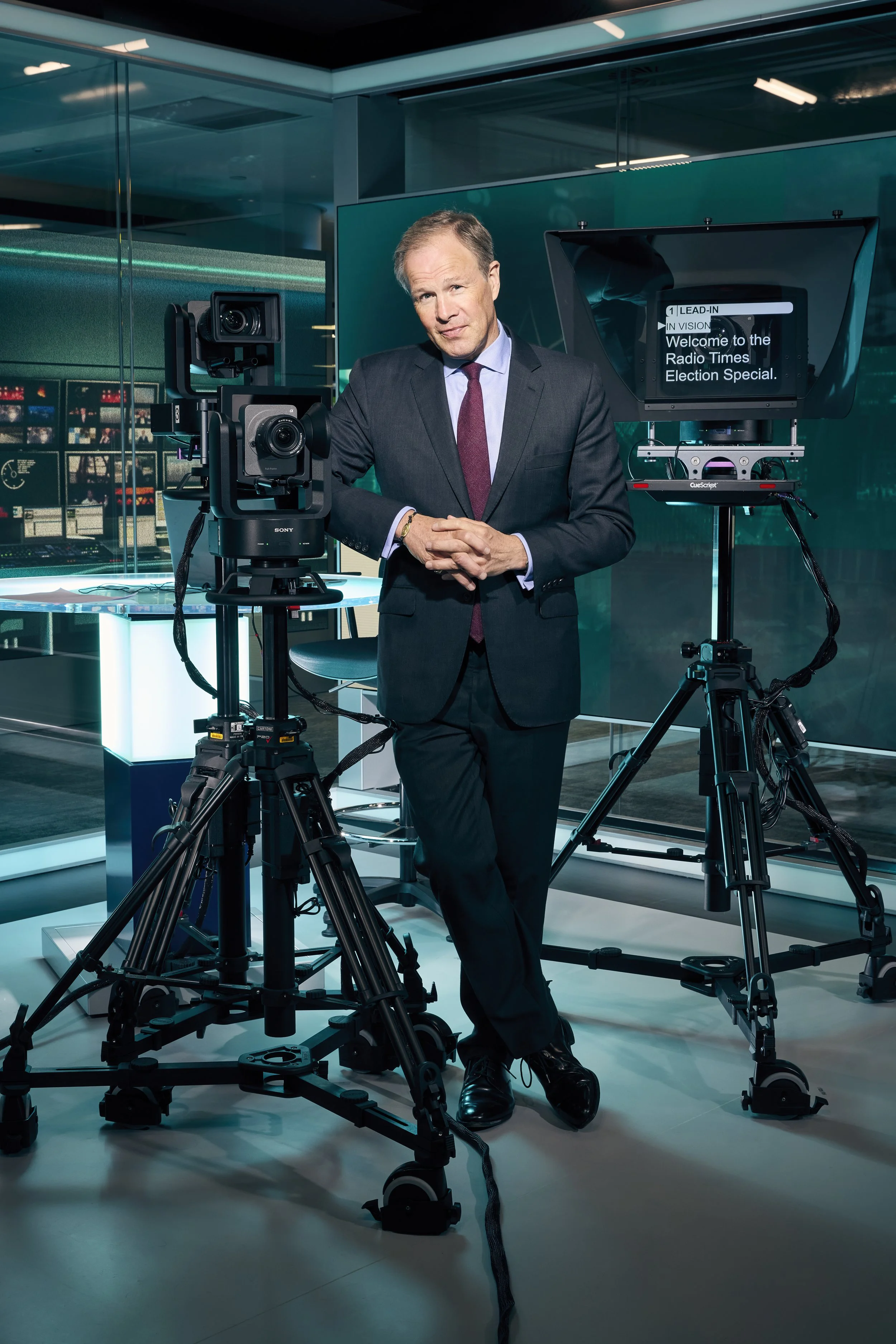 Tom Bradby at ITV.
