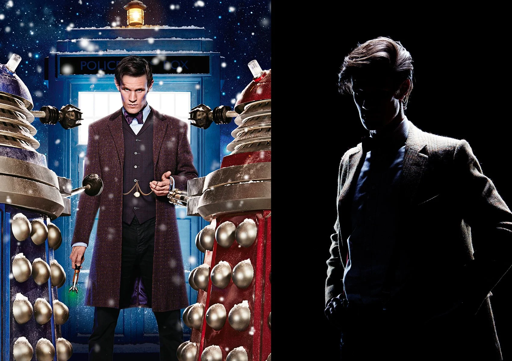 Matt Smith as Doctor Who.