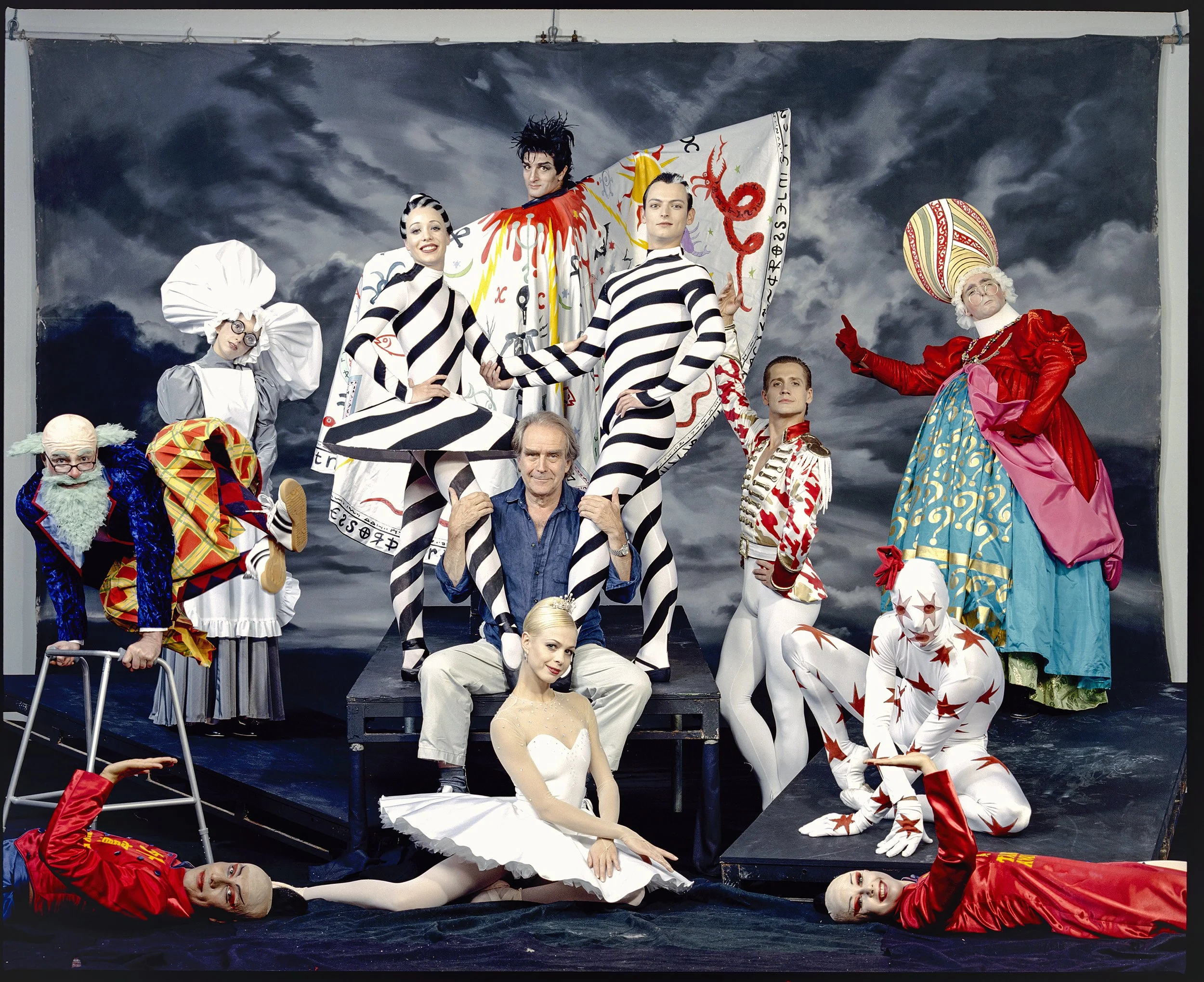 Gerald Scarfe with the English National Ballet