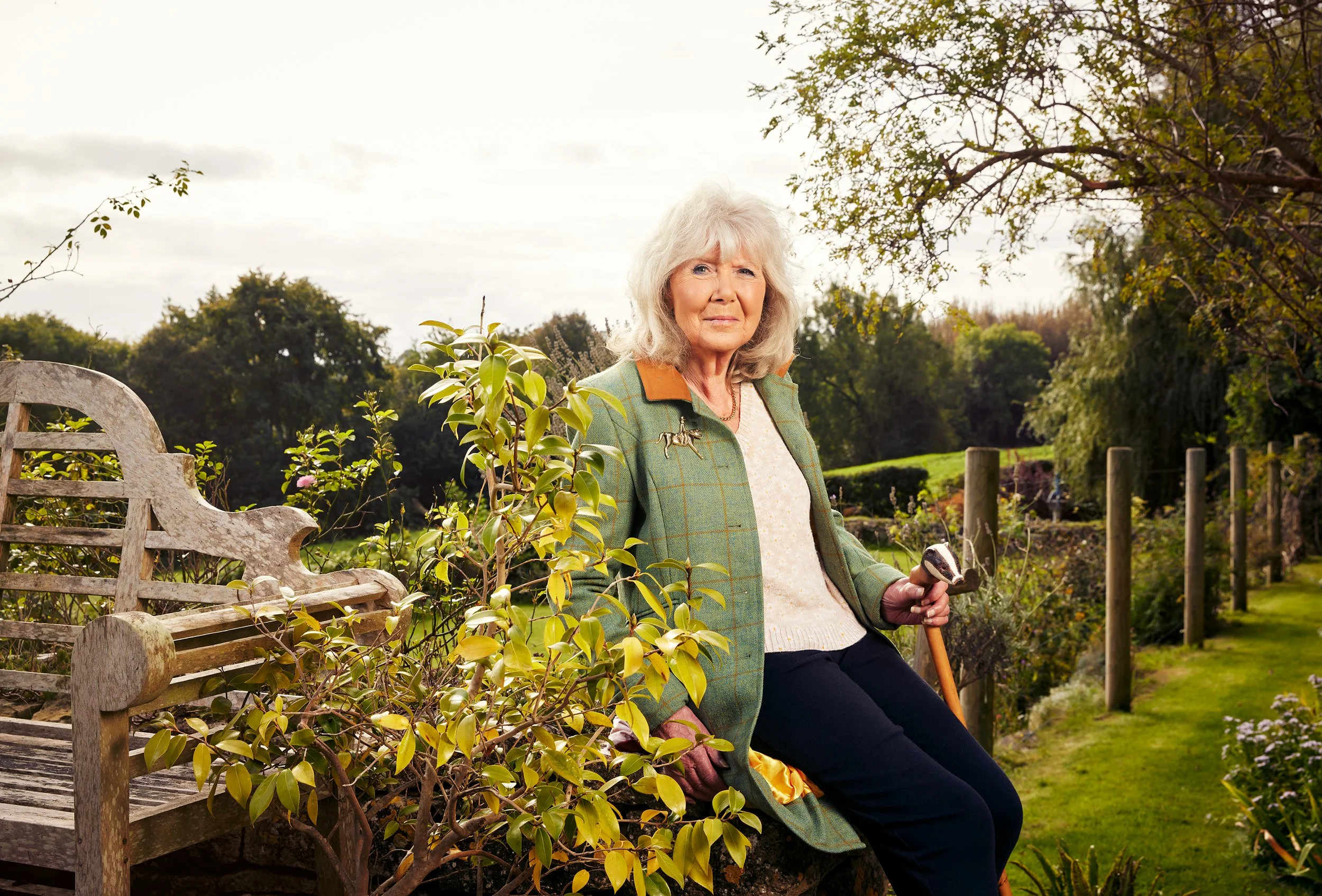 Dame Jilly Cooper.