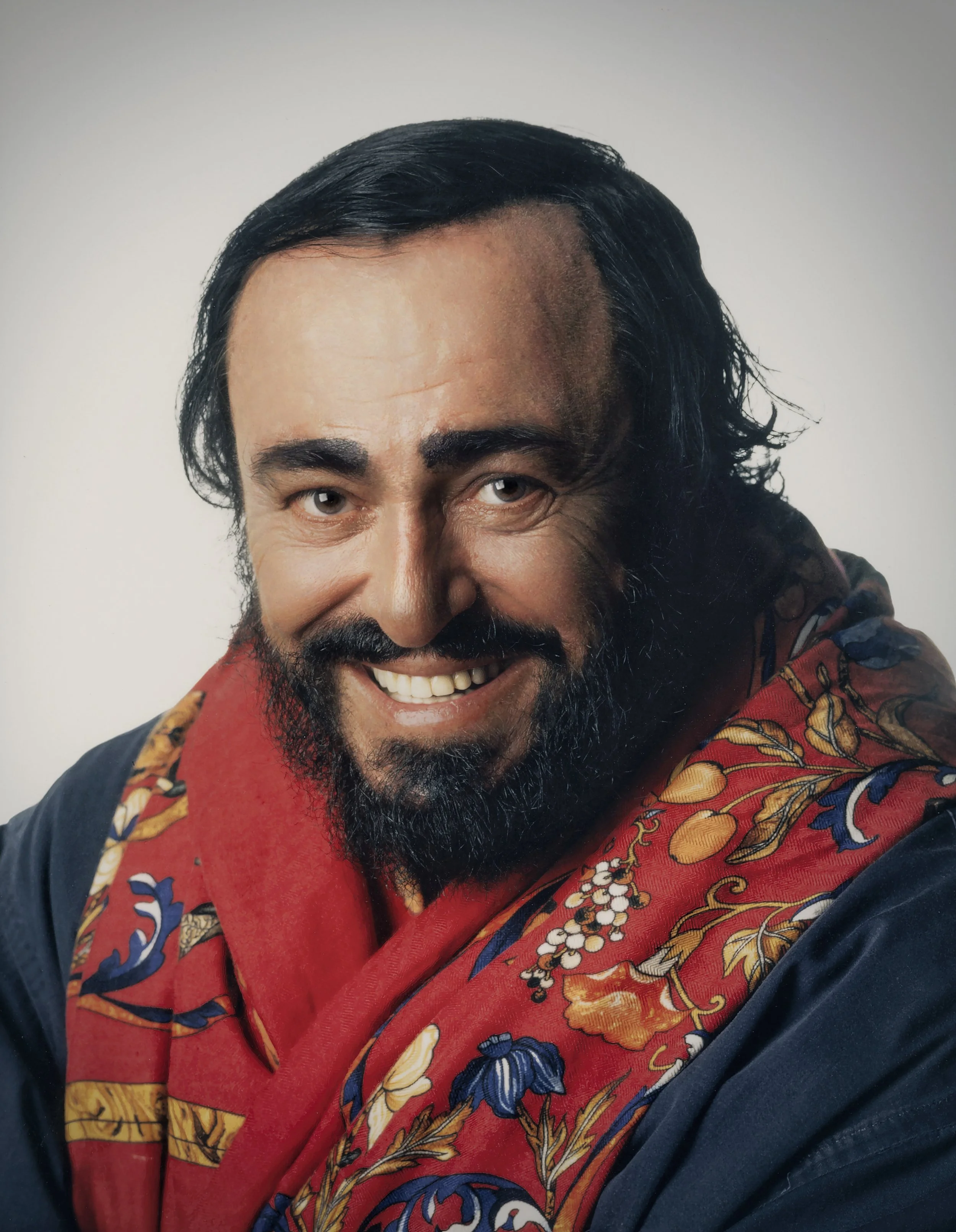 Luciano Pavarotti.