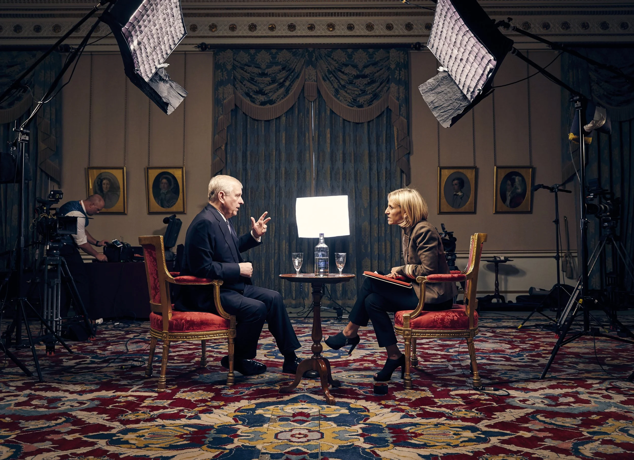 The Prince Andrew/Newsnight interview for the BBC.