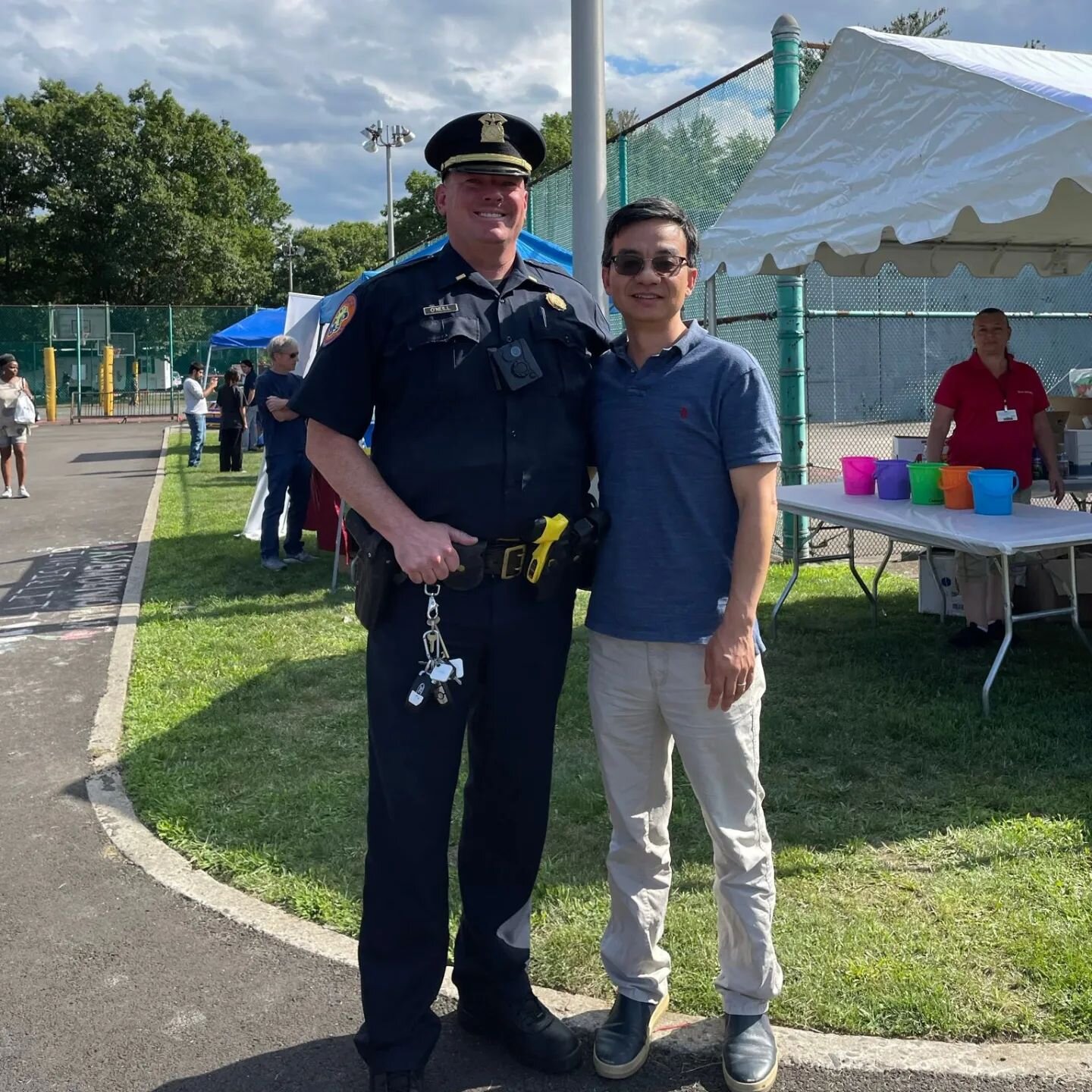 Had a blast joining my amazing interns at National Night Out in Manhasset and Port Washington! 🇺🇸 

It was a fantastic evening connecting with our community, supporting local law enforcement, and promoting safer neighborhoods. Nassau County deserve