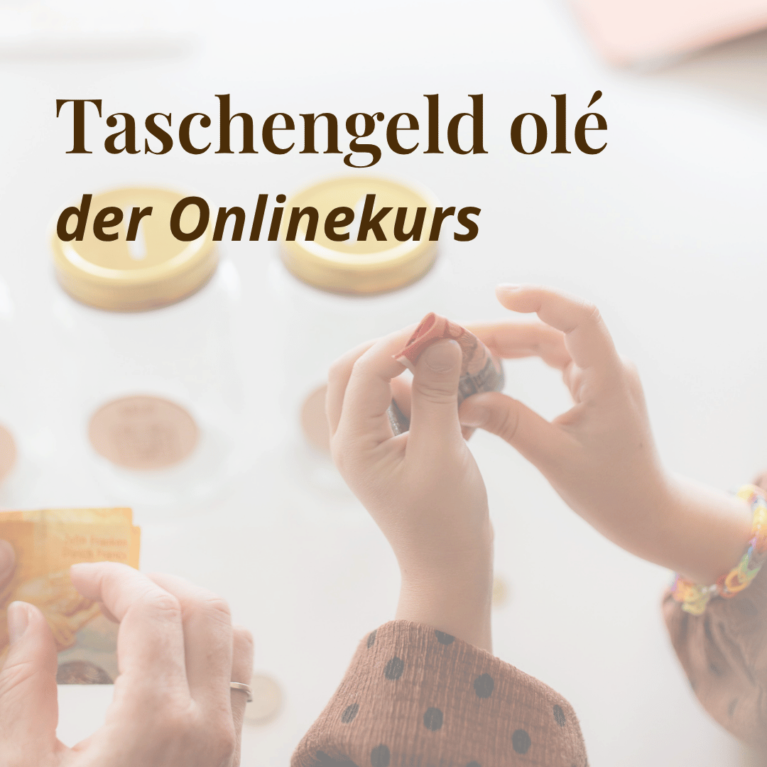 Taschengeld olé - Ein System, das trägt. Ein Familienalltag, der leichter wird. Ein Kind, das Geld checkt.