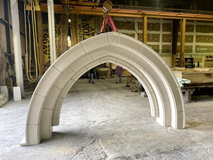 Cast Stone Rails Cast Stone Systems, Inc | NC Cast Stone Manufacturer