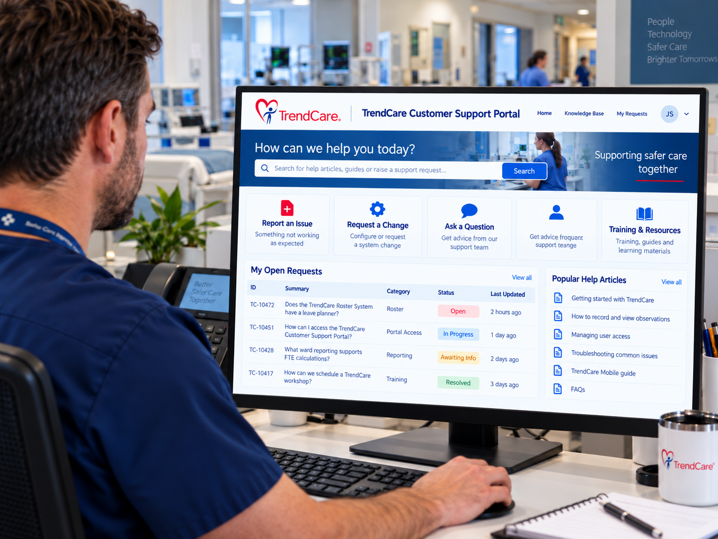 Customer Support Portal