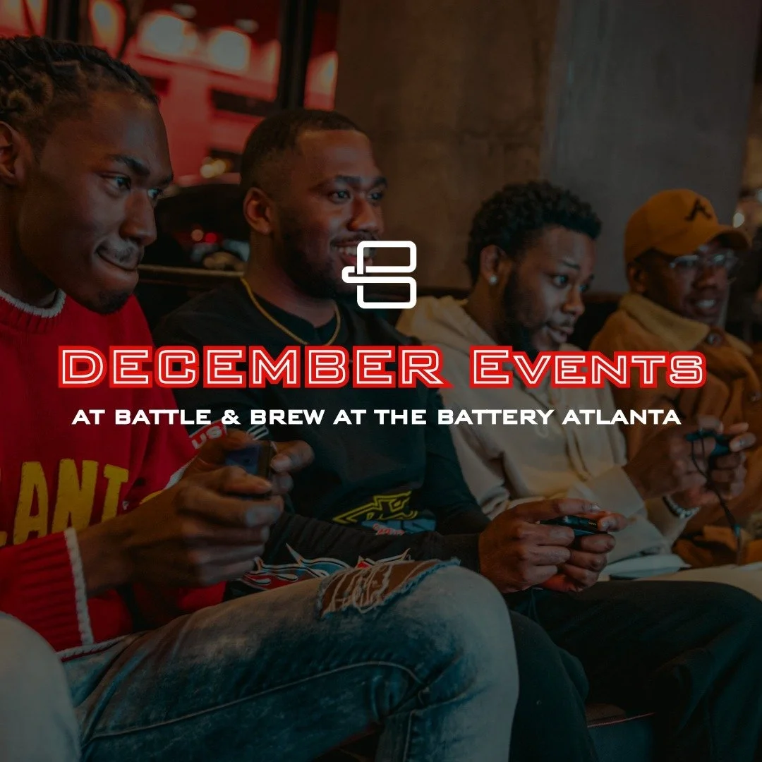 Battle & Brew The Battery Atlanta Restaurant Video Game Bar