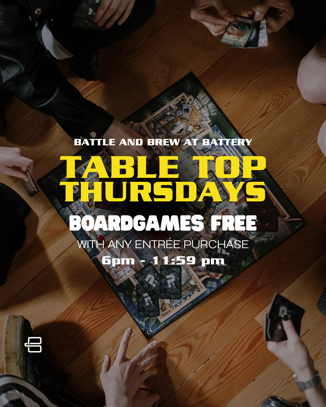 🎲🎮 TABLE TOP THURSDAYS: BOARDGAMES UNLOCKED! 🎮🎲