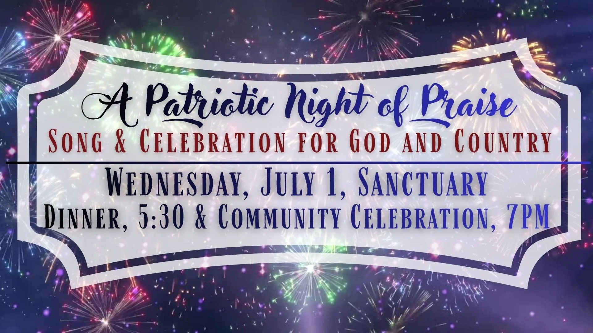 Patriotic Community Celebration