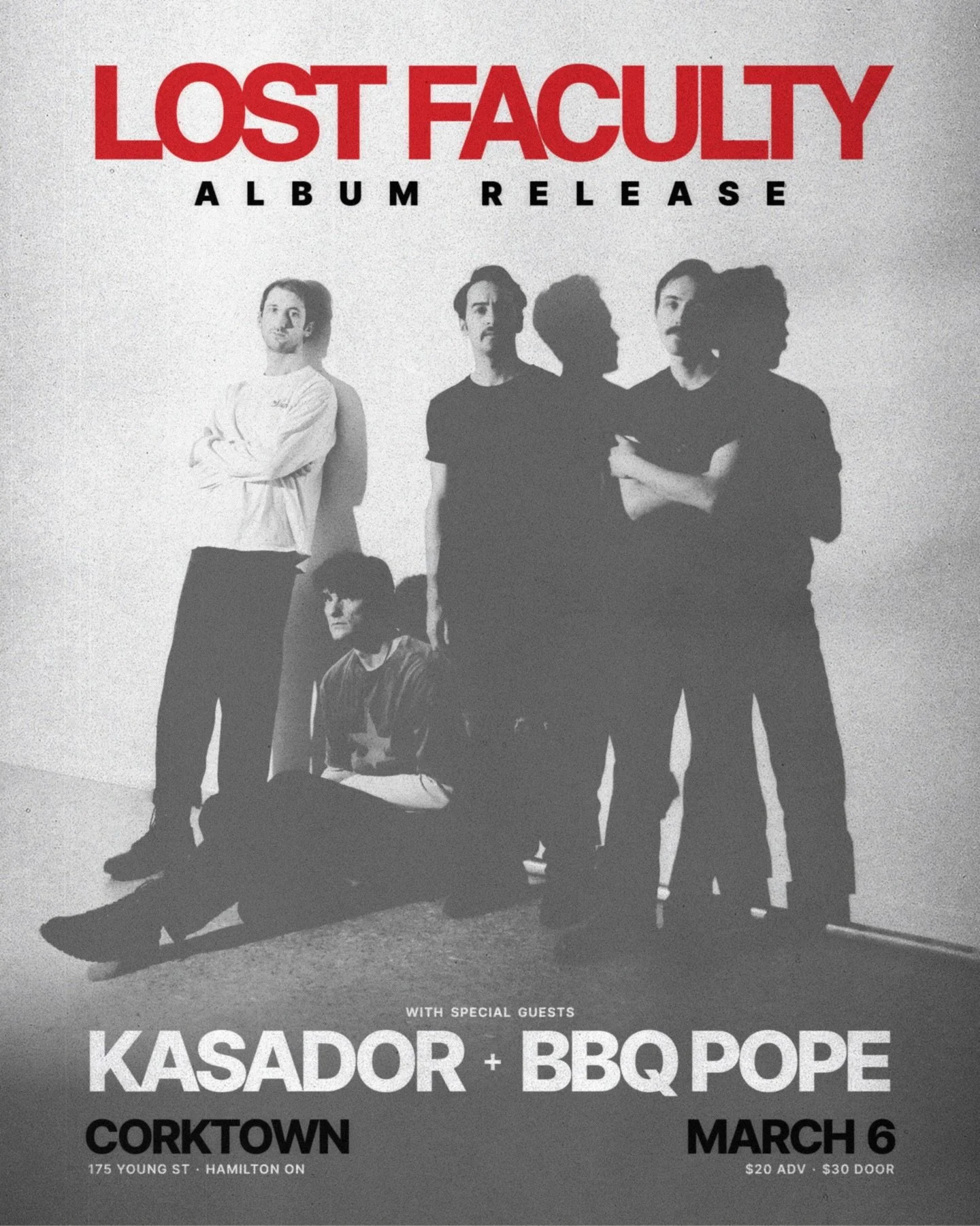 HAMILTON

Stoked to announce we&rsquo;ll be joined by @kasadorband and @bbq_pope for this stacked bill celebrating our debut LP release in our hometown.

We&rsquo;ve got a limited run of early-bird tix @ $15 so get em while they&rsquo;re hot.
Tickets
