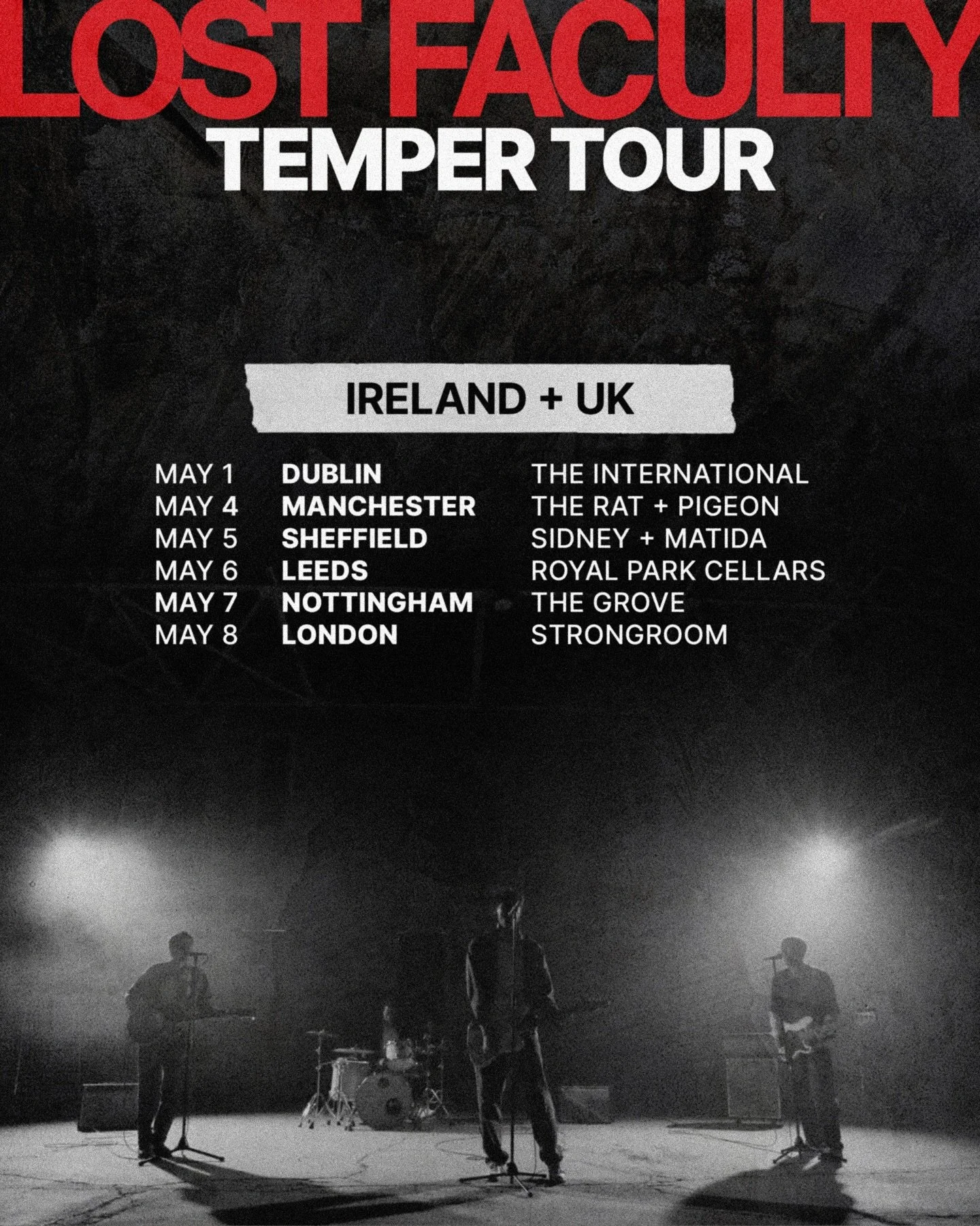 TEMPER TOUR IE/UK.

Tickets in bio.

📸: @a.rees_foto