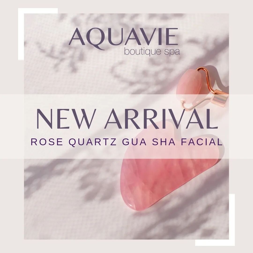 SIGNATURE GUA SHA FACIAL 

As you know Aquavievers we launched our very own, handmade Rose Quartz Gua Sha Massage tool back in 2019 to retail in the spa. 

Our Gua Sha Facial tool is unique in the sense it has been hand crafted in India by our very o