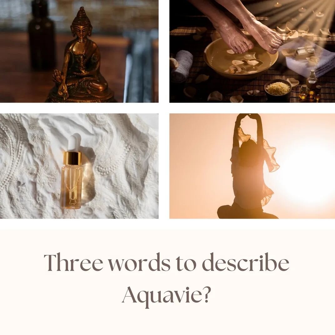 Three words to describe Aquavie?

We need your help Aquavievers. As you know we are having our website redesigned, and we want you to be part of the process. Rather than me just sitting down and describing Aquavie to new potential clients who may fin