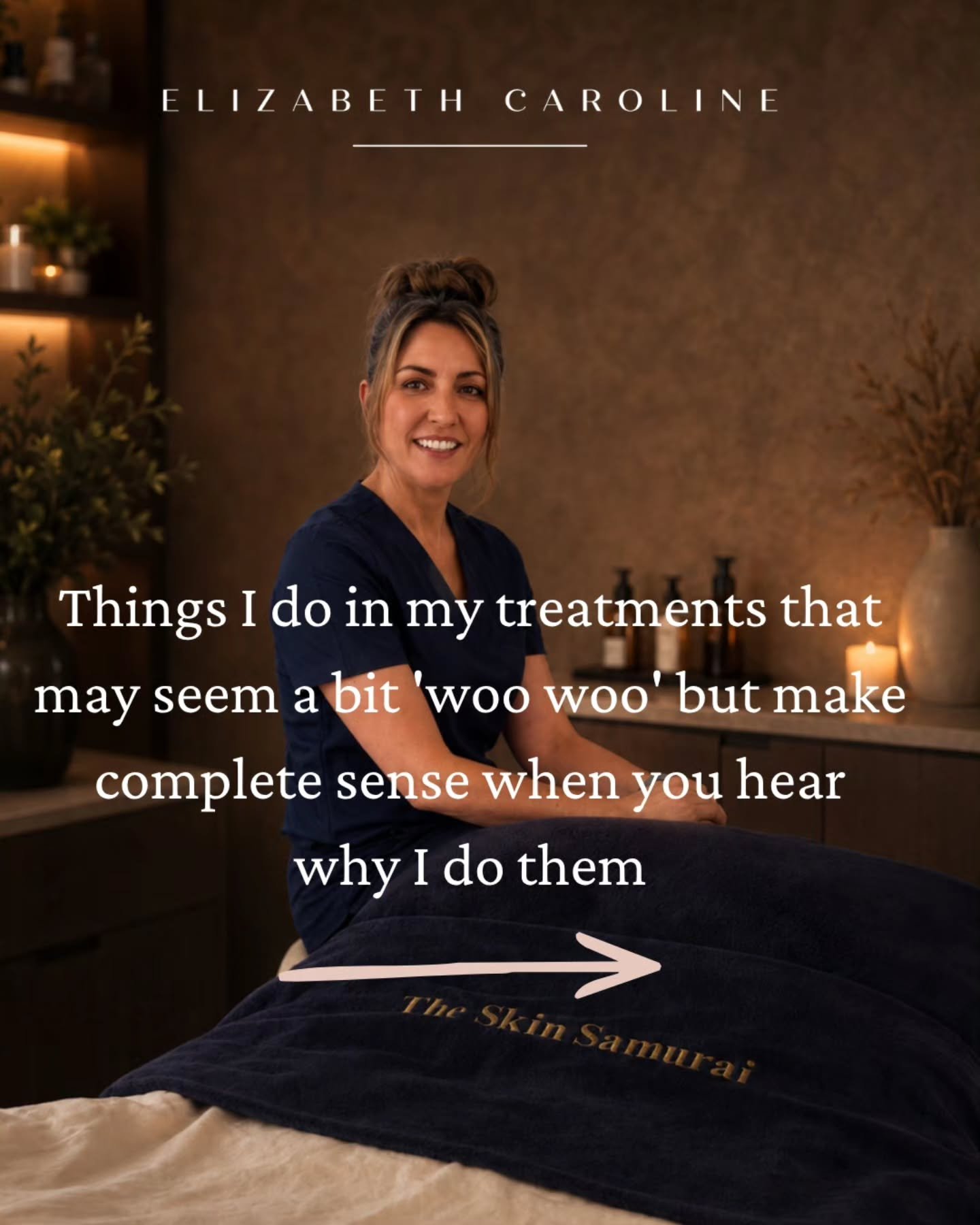 Where skin science meets deep stillness - The Elizabeth Caroline Method 💆&zwj;♀️✨️

Intentional touch. And treatments deeply influenced by authentic zen practice 🧘&zwj;♀️

It may seem woo woo to some. But to me, all of it makes complete sense. This