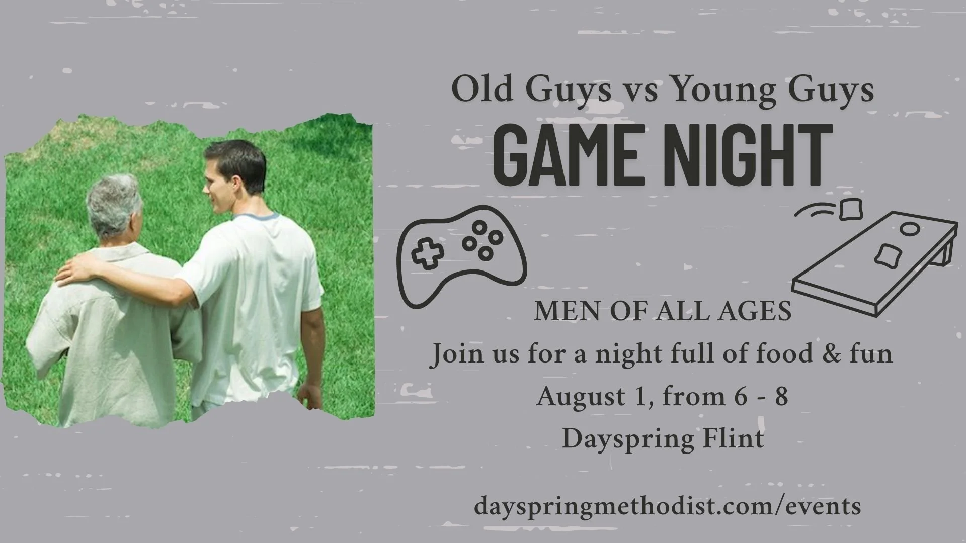 Old Guys VS Young Guys Game Night