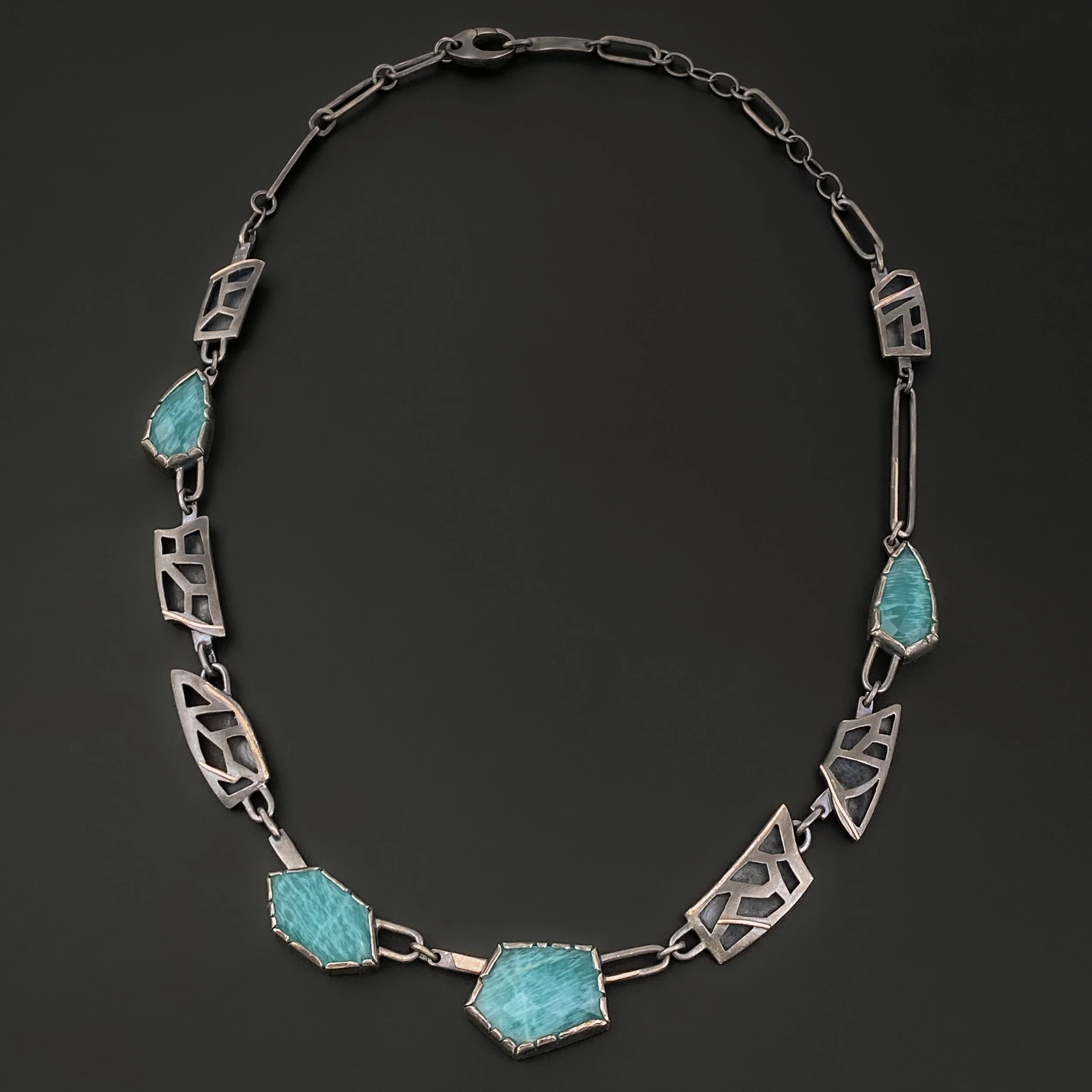 Amazonite Pierced Necklace.jpg