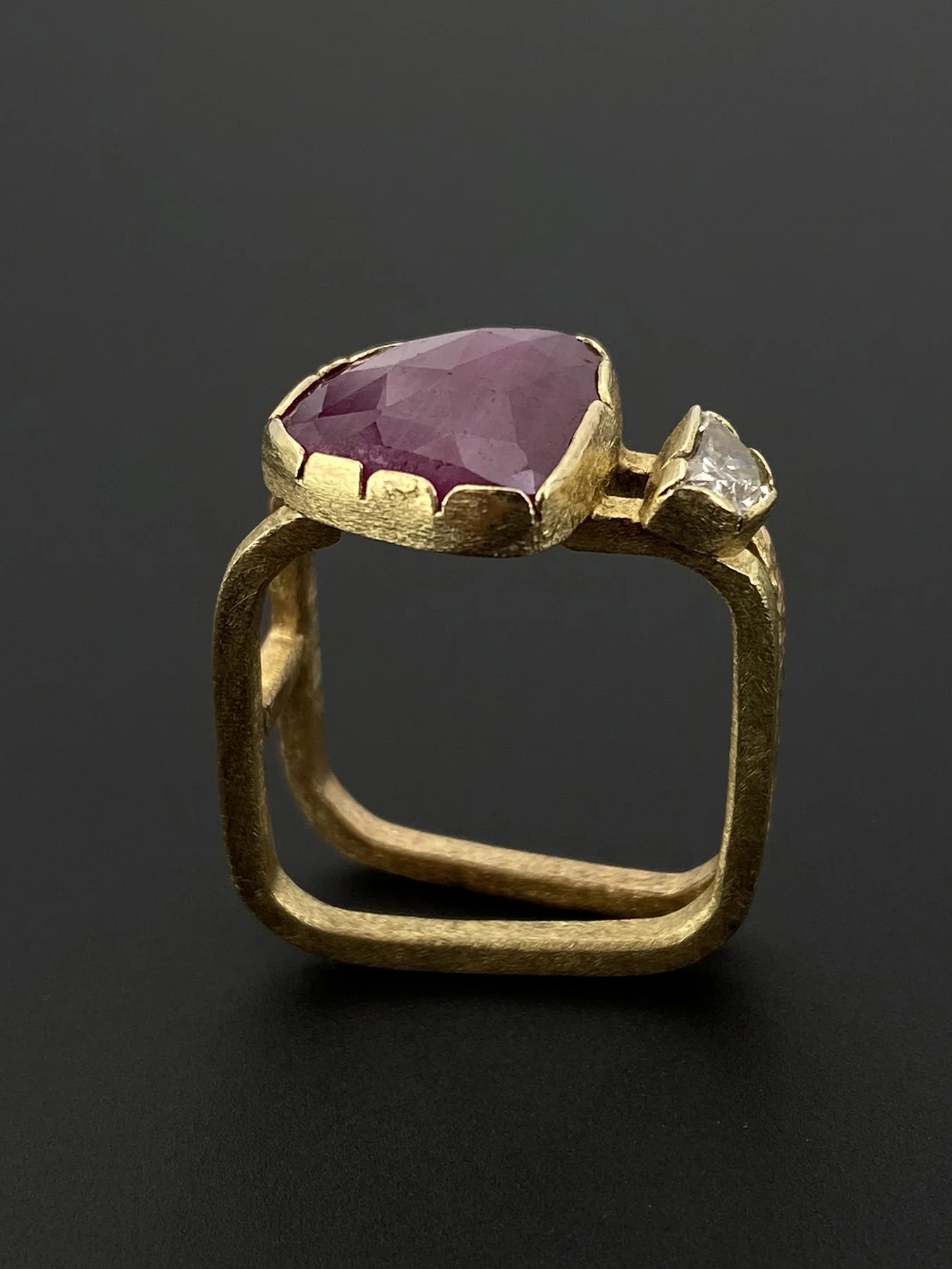 Ruby and Halfmoon Diamond on Angled Square Band on black 2.jpg