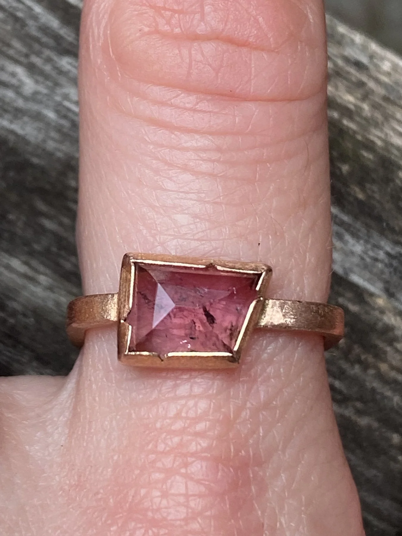 Pink Tourmaline on a Rose Gold Square Band on.jpg