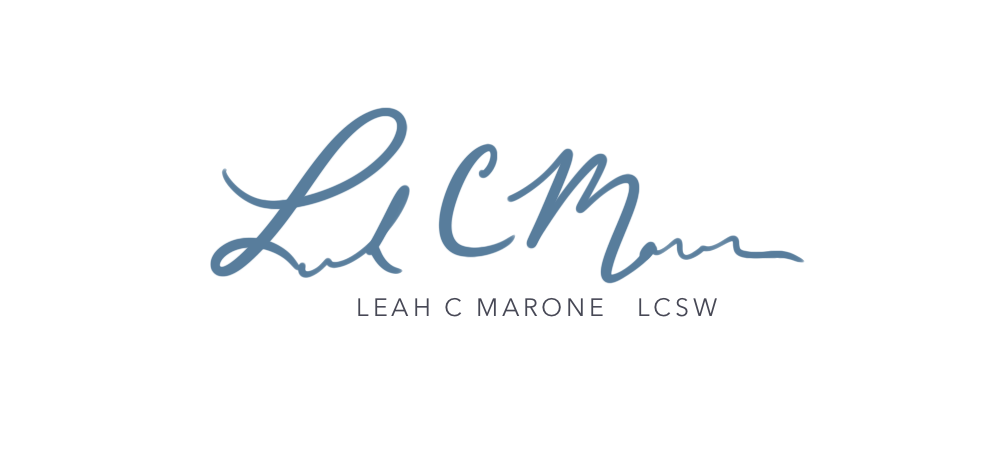 Leah Marone, LCSW     |    Therapist, Speaker, Consultant