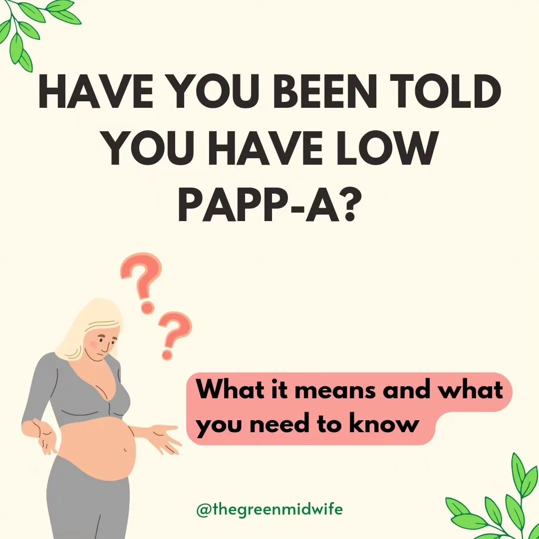 Being told you have low Papp-A at your dating scan can be really overwhelming. You've probably never heard of it, you're suddenly labelled as &quot;high risk&quot; (don't get me started on risk labels) and you're worrying that something must be wrong